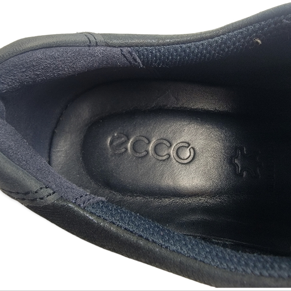 Ecco Soft 5 Zip Sneaker Marine Navy - Picture 5 of 10